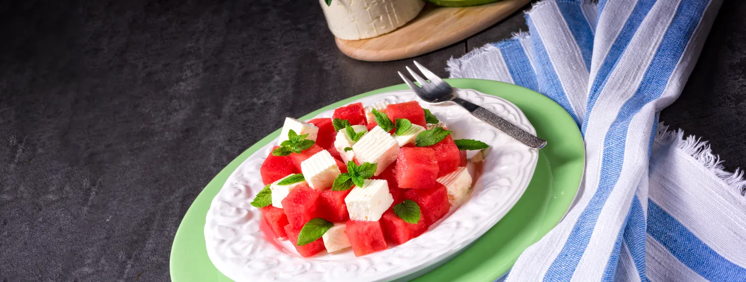 Melonen - Feta Salat cover image